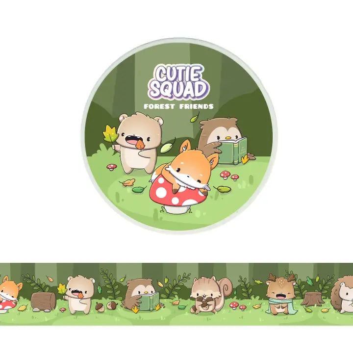 Washi tape CutieSquad - Forest Friends