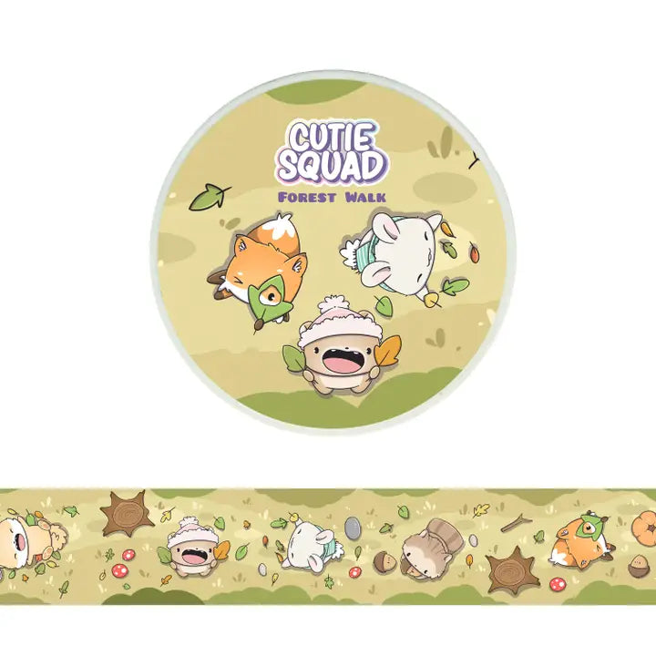 Washi tape CutieSquad - Forest walk