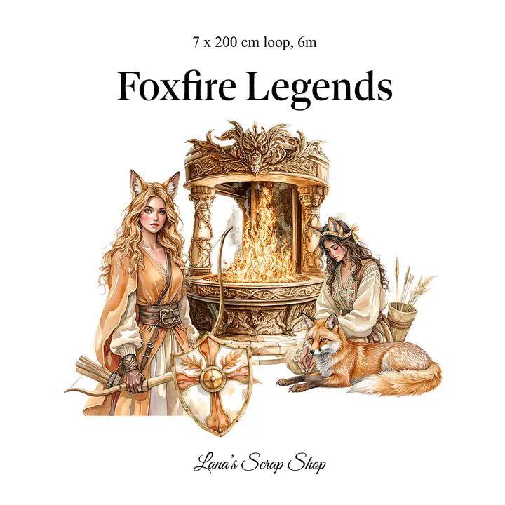 Pet Tape - Lana - 70 mm - Foxfire Legends