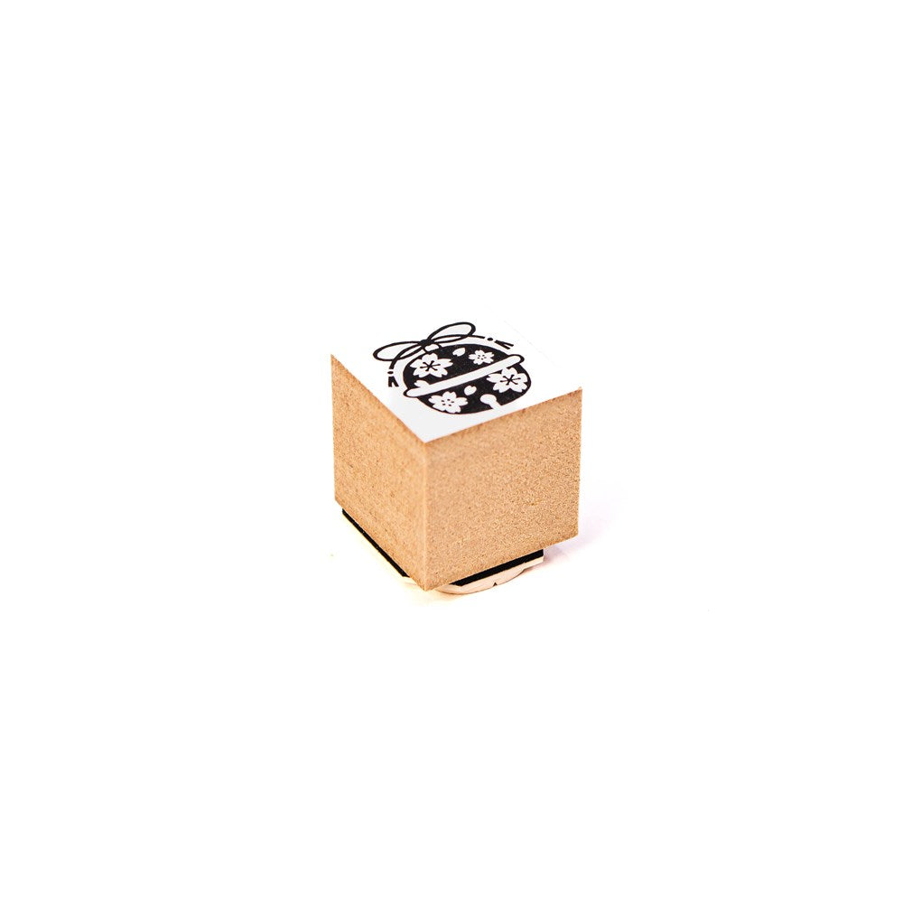 Craft Rubber Stamp Hanko - 20 x 20 - Bell
