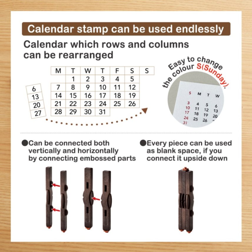 Calendar stamp Month