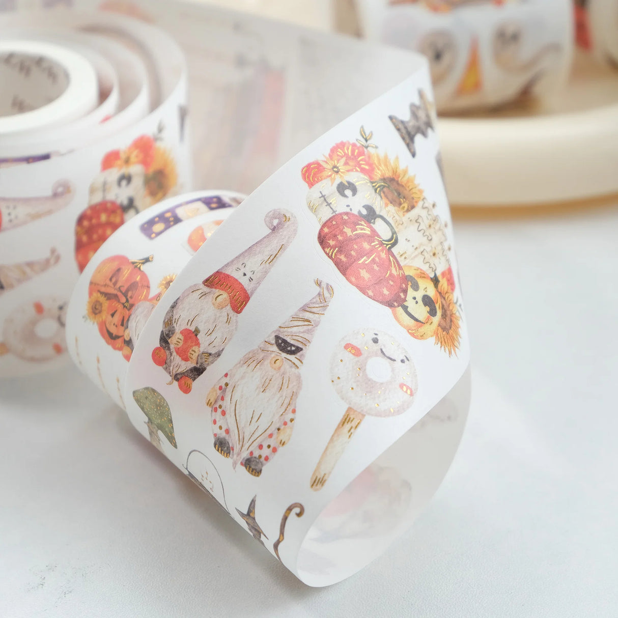 Sticker Set Washi Tape - Luminous Haunt - 3-pack