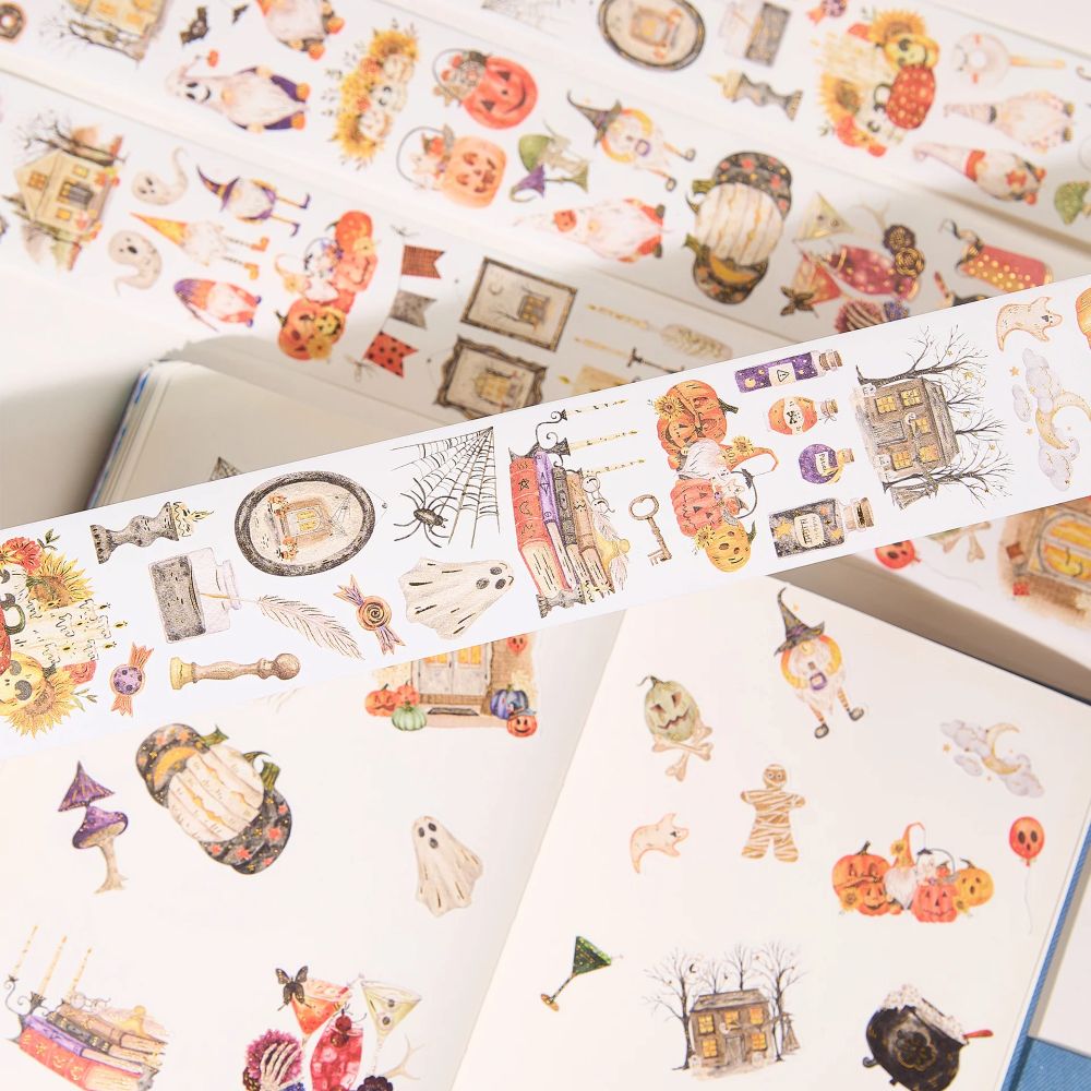 Sticker Set Washi Tape - Luminous Haunt - 3-pack