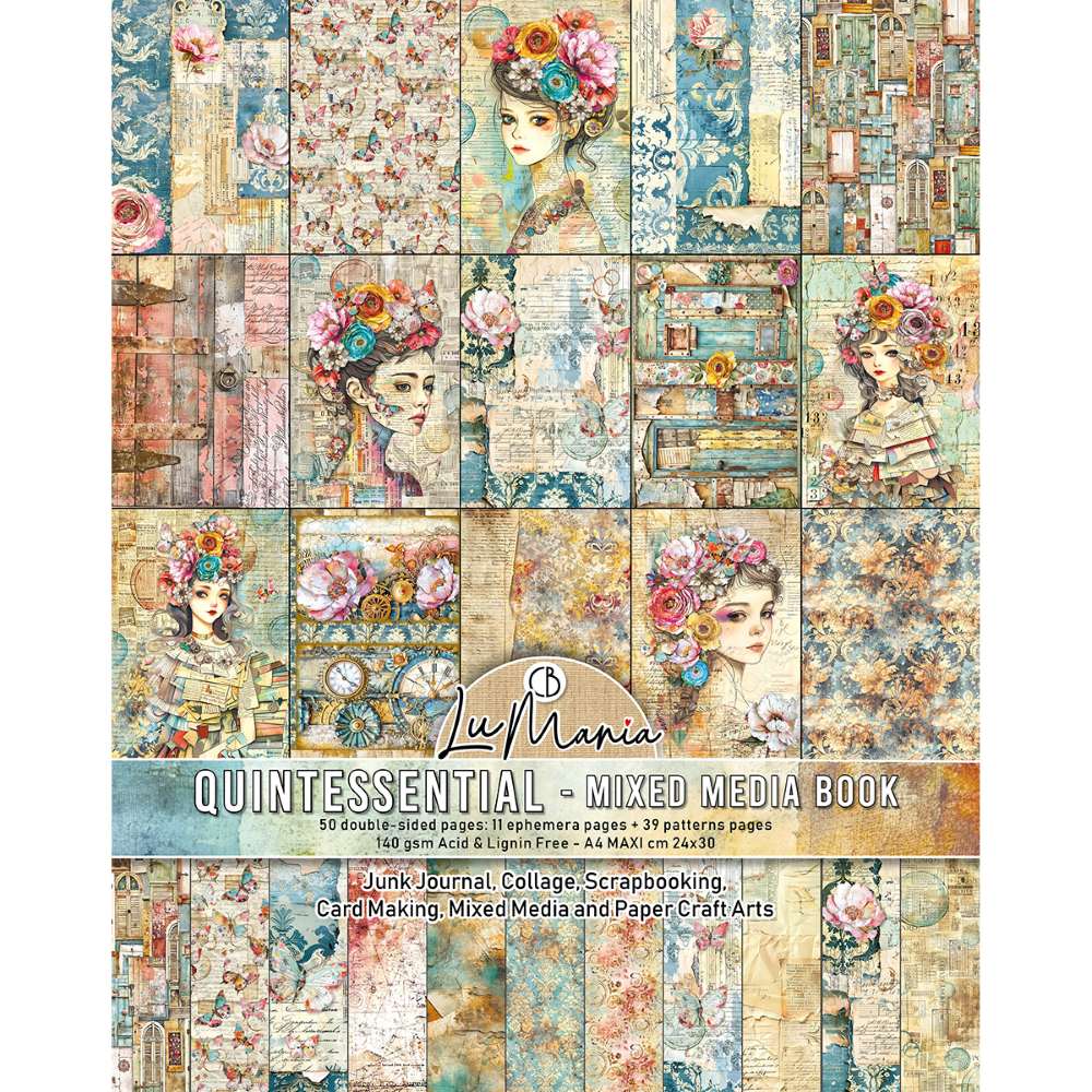 Mixed media book - Quintessential