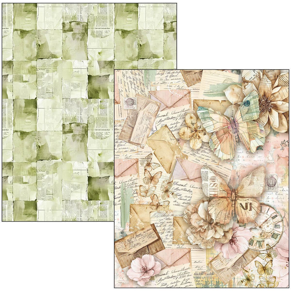 Mixed media book - Lost in Time