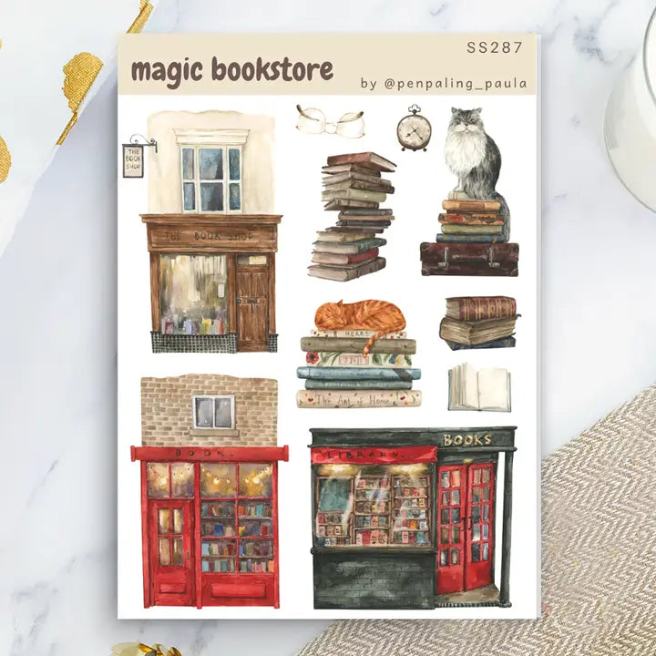 Stickers - Penpaling Paula - Magic Bookstore