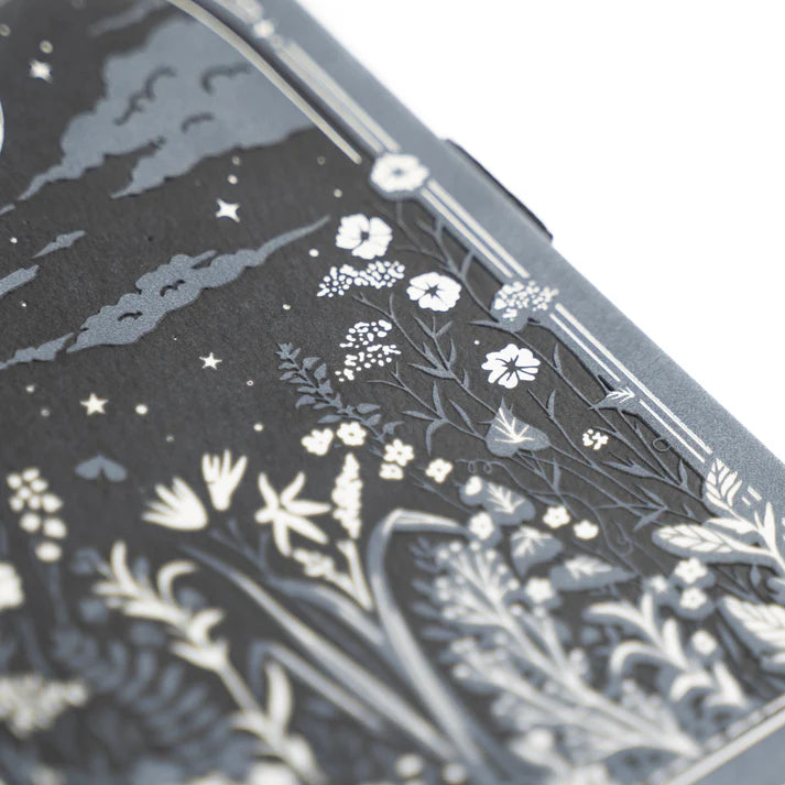 Dotted Notebook Moonlit Garden A5 - Kraft