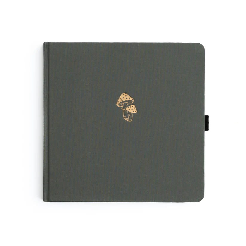 Dotted Notebook SQ - Mushrooms