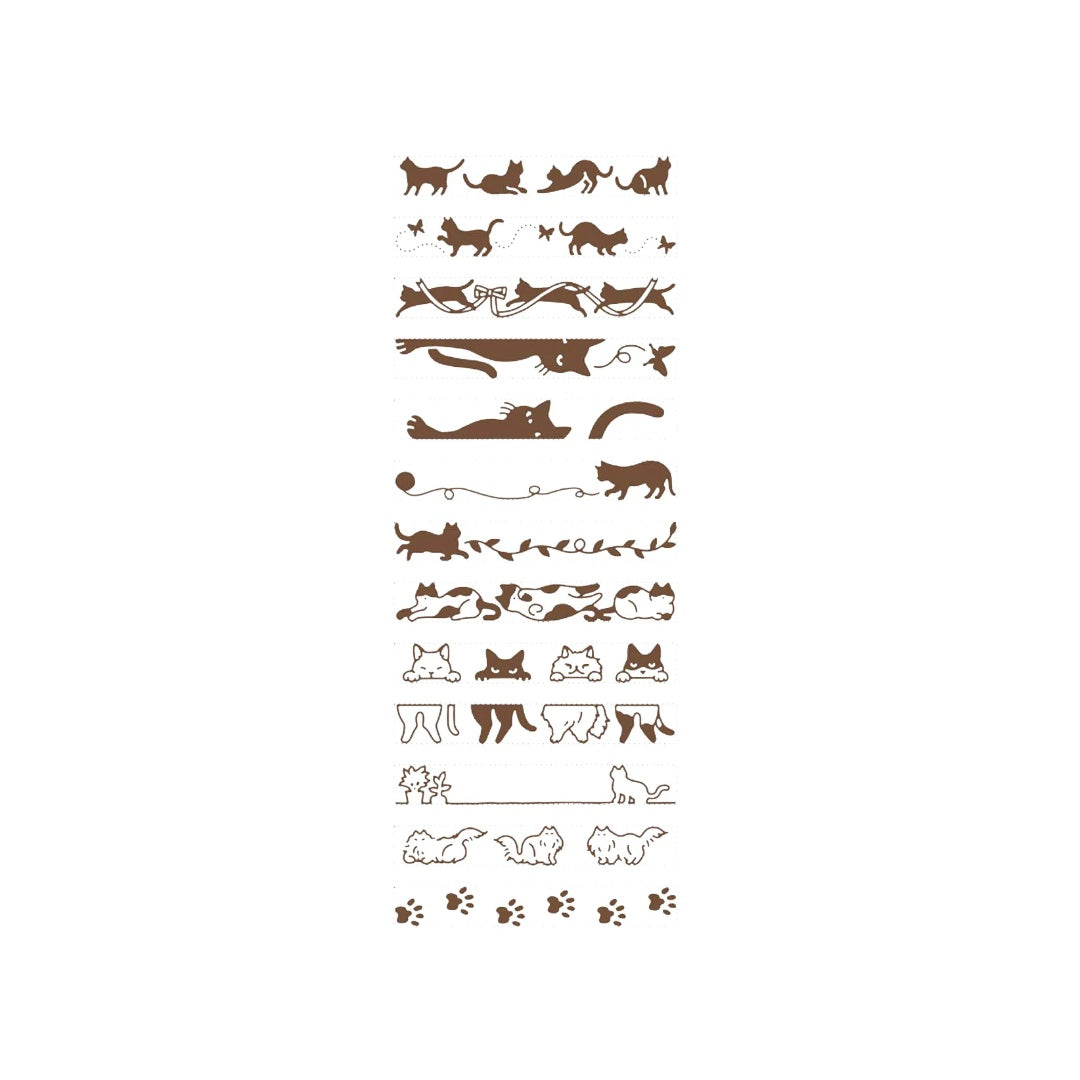 Rotary decoration stamp - Cats