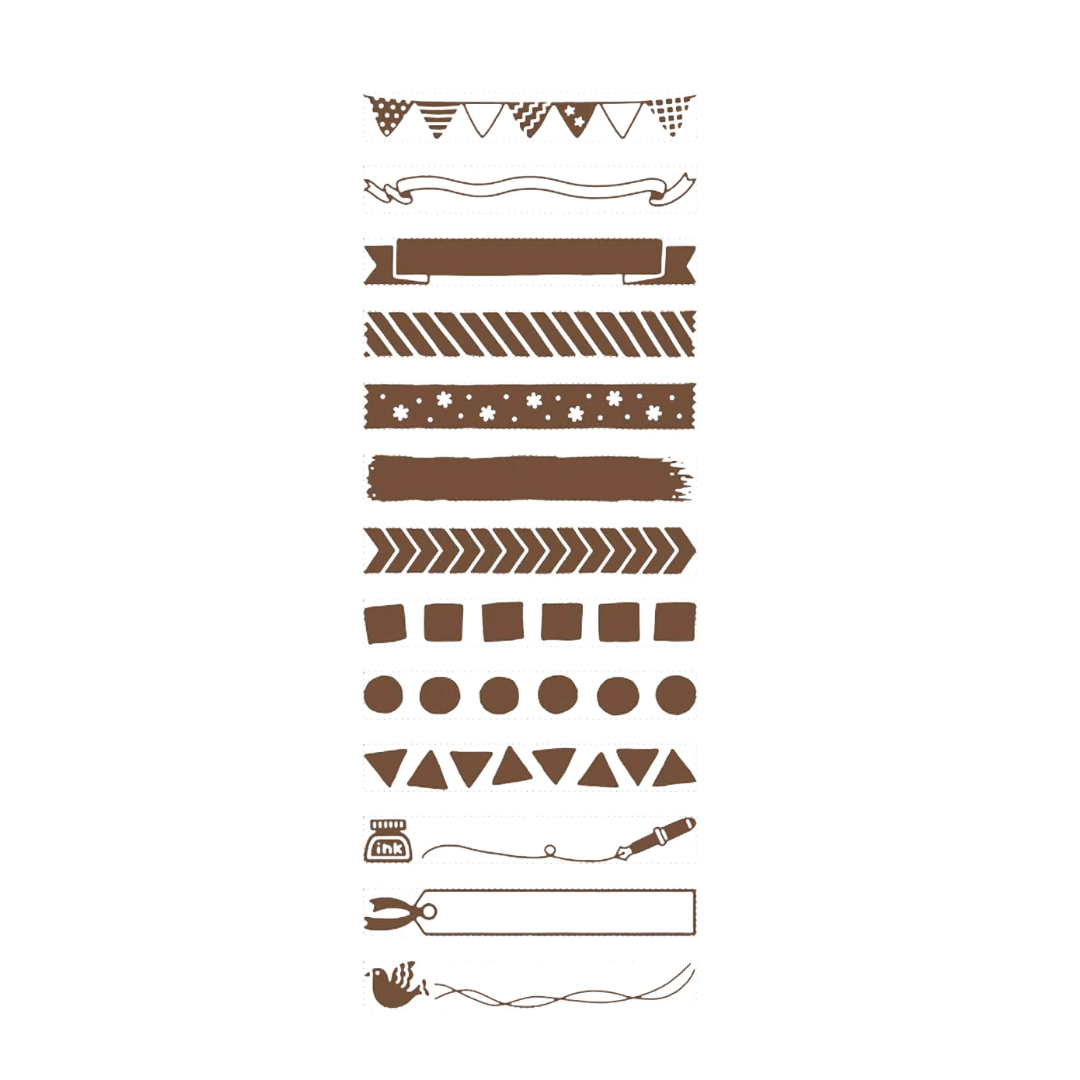 Rotary decoration stamp - Patterns