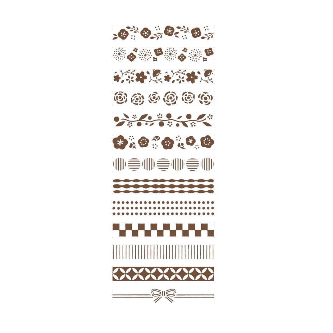 Rotary decoration stamp - Japanese Patterns