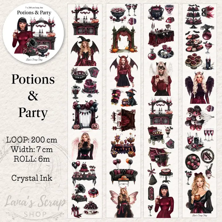 Pet Tape - Lana - 70 mm - Potions and Party