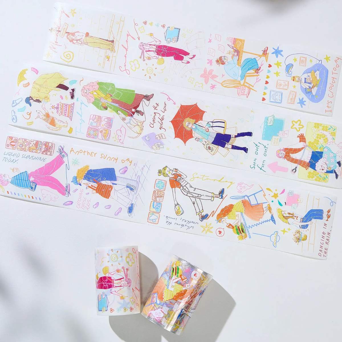 Sticker Pet Tape - Pre-cut - Cloud 9 - 65 mm