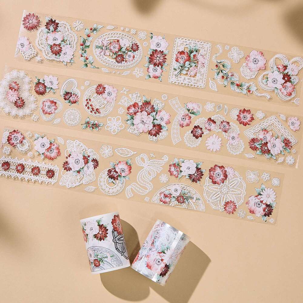 Sticker Pet Tape - Pre-cut - 60 mm - Heirloom Lace