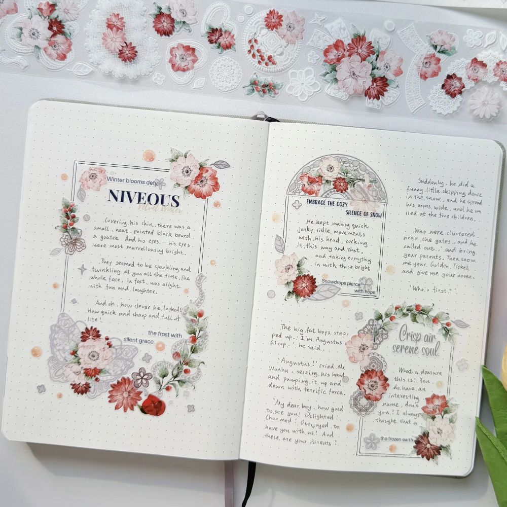Sticker Pet Tape - Pre-cut - 60 mm - Heirloom Lace