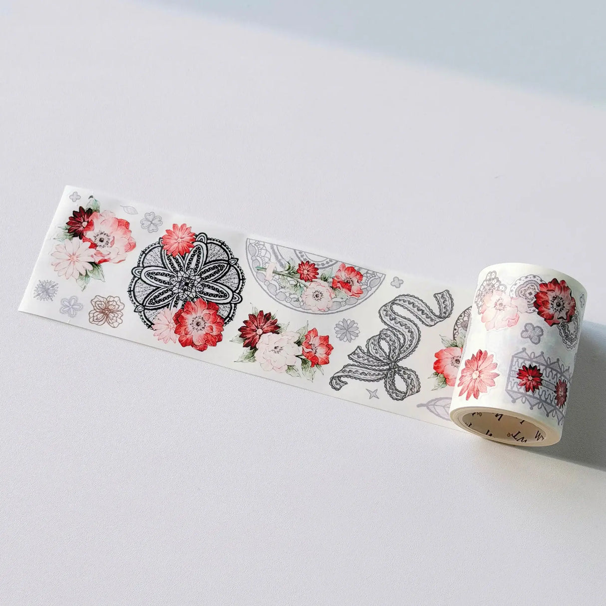 Sticker Washi Tape - Pre-cut - 60 mm - Heirloom Lace