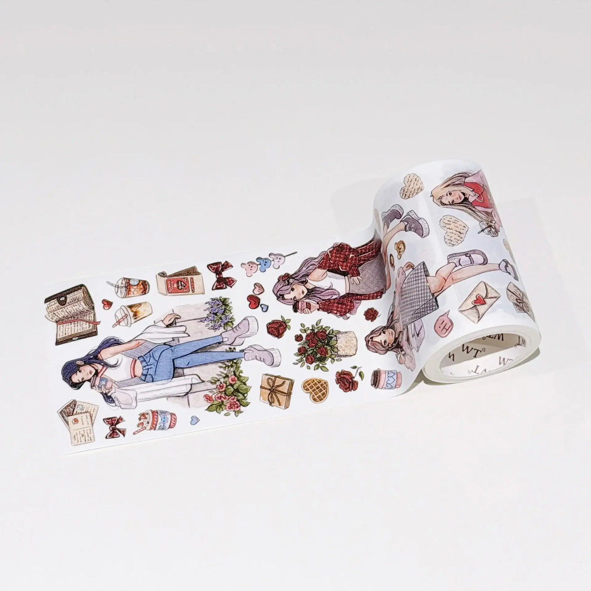 Sticker Washi Tape - Pre-cut - 70 mm - Journal Nook