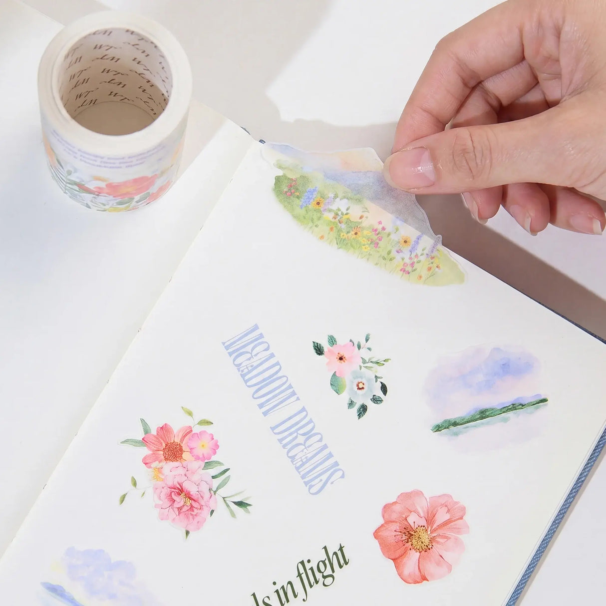 Sticker Pet Tape - Pre-cut - 60 mm - Lakeside Glow