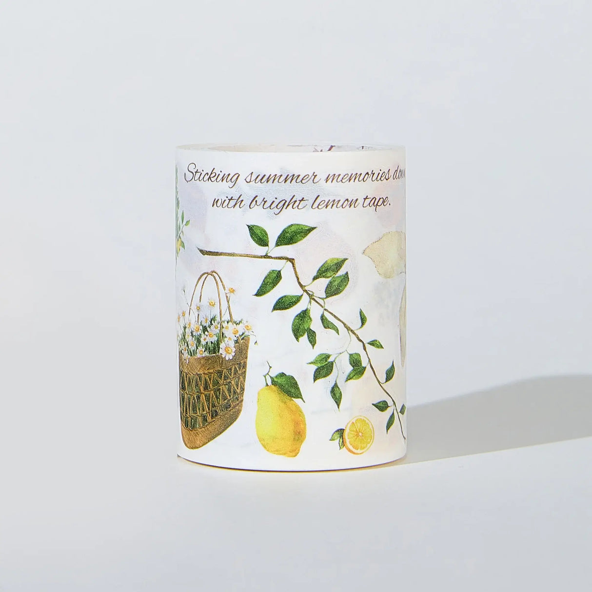 Sticker Washi Tape - Pre-cut - 60 mm - Lemon Breeze