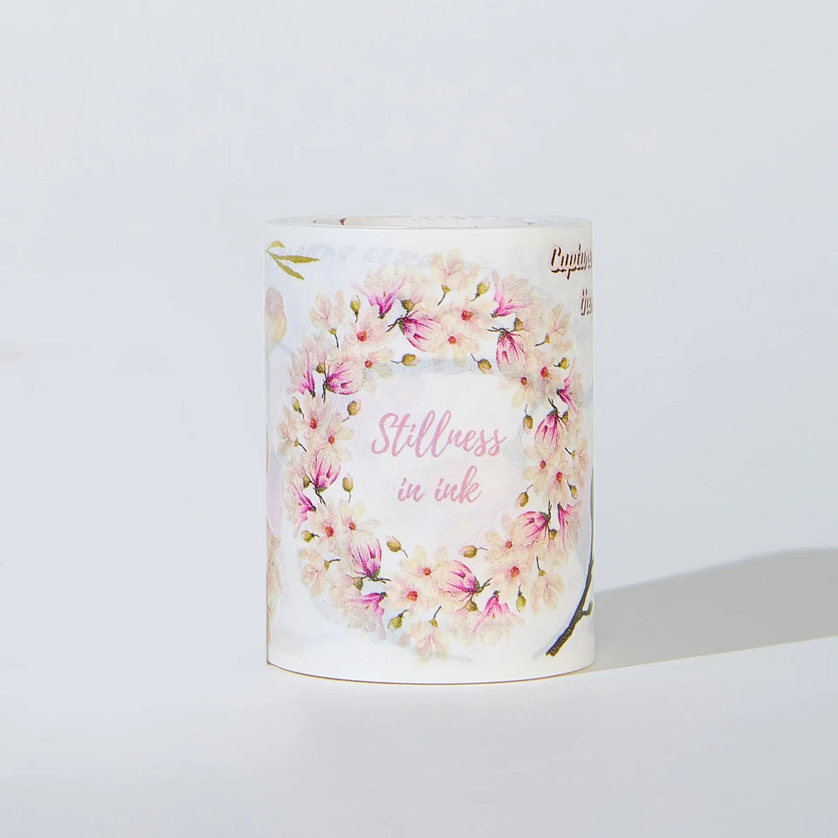 Sticker Washi Tape - Pre-cut - 60 mm - Magnolia Bloom