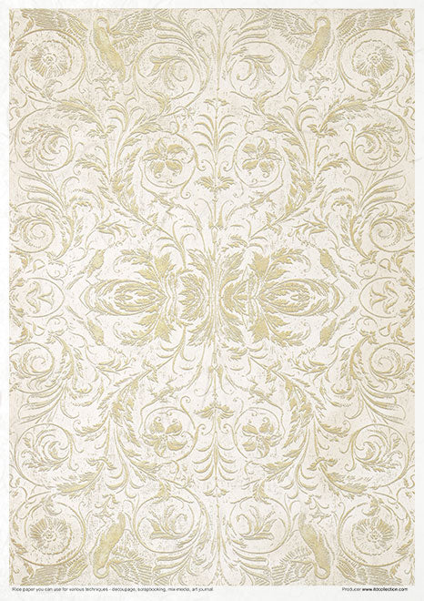 Rice paper set - A4 - Vintage Tapestry