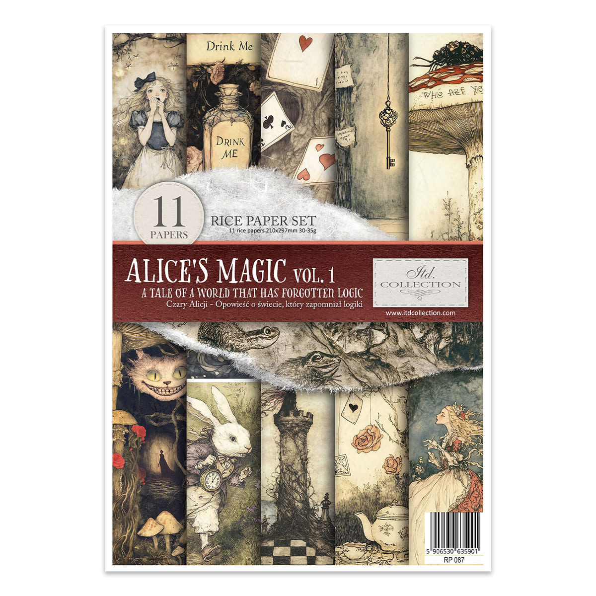 Rice paper set - A4 - Alice's Magic Vol. 1