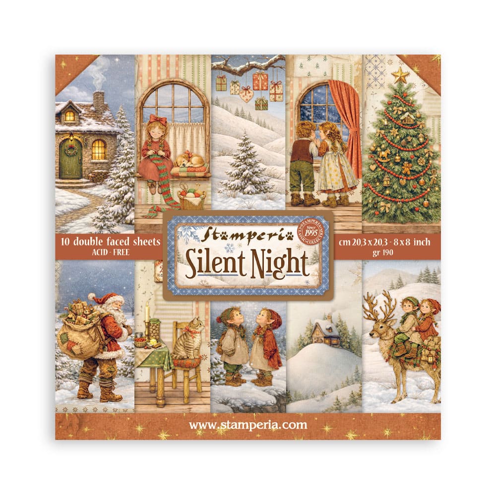 Scrapbooking paper - Double-sided - Silent Night