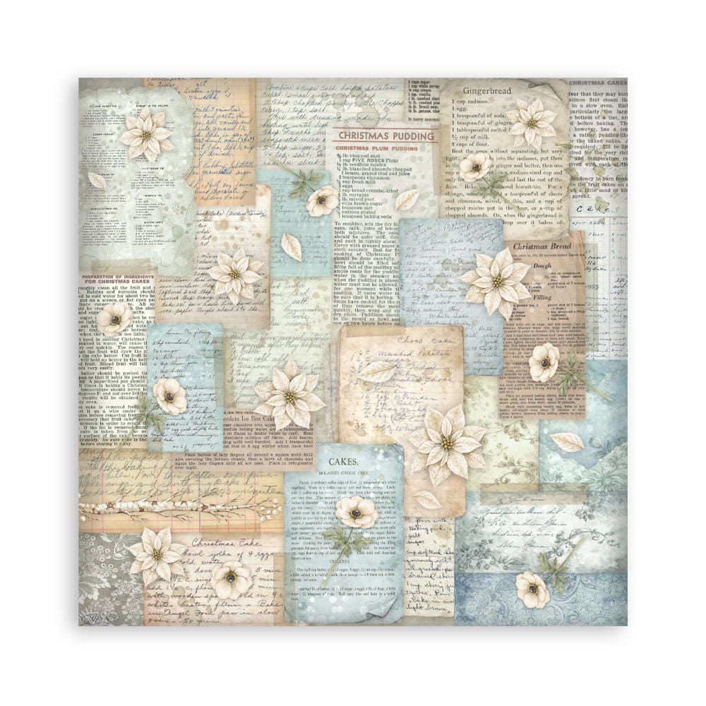 Scrapbooking Paper - Maxi Pad - White Christmas