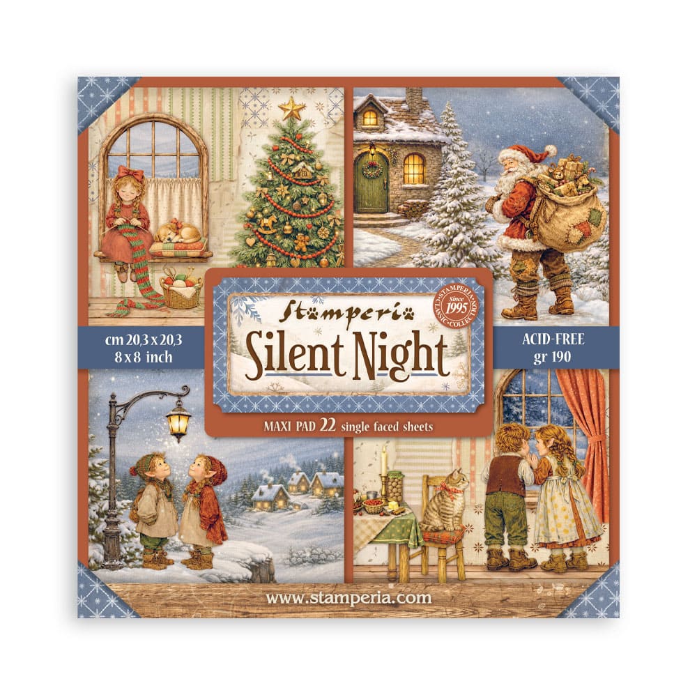 Scrapbooking paper - Maxi Pad - Silent Night