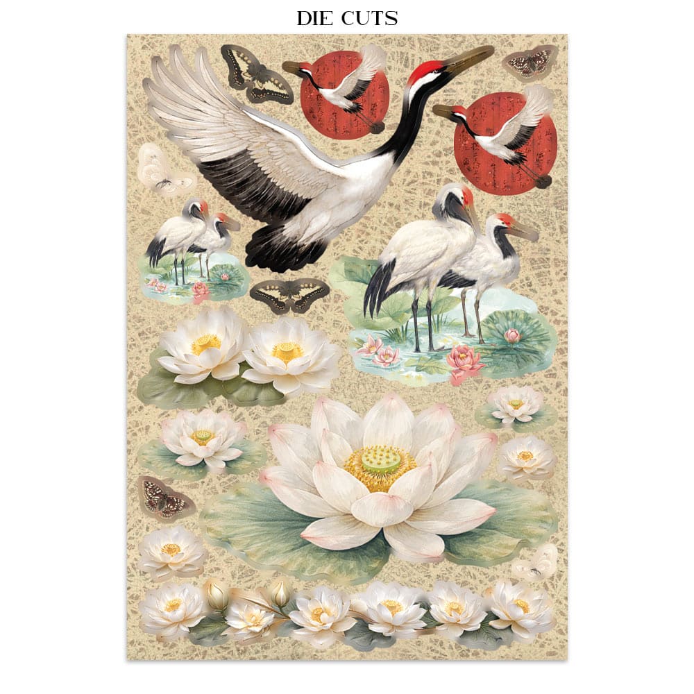 Focus points - Junk Journal - Oriental garden