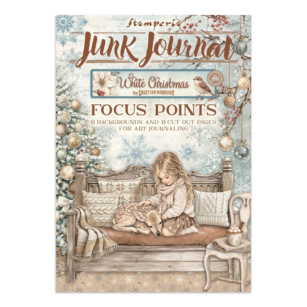 Focus points - Junk Journal - White Christmas