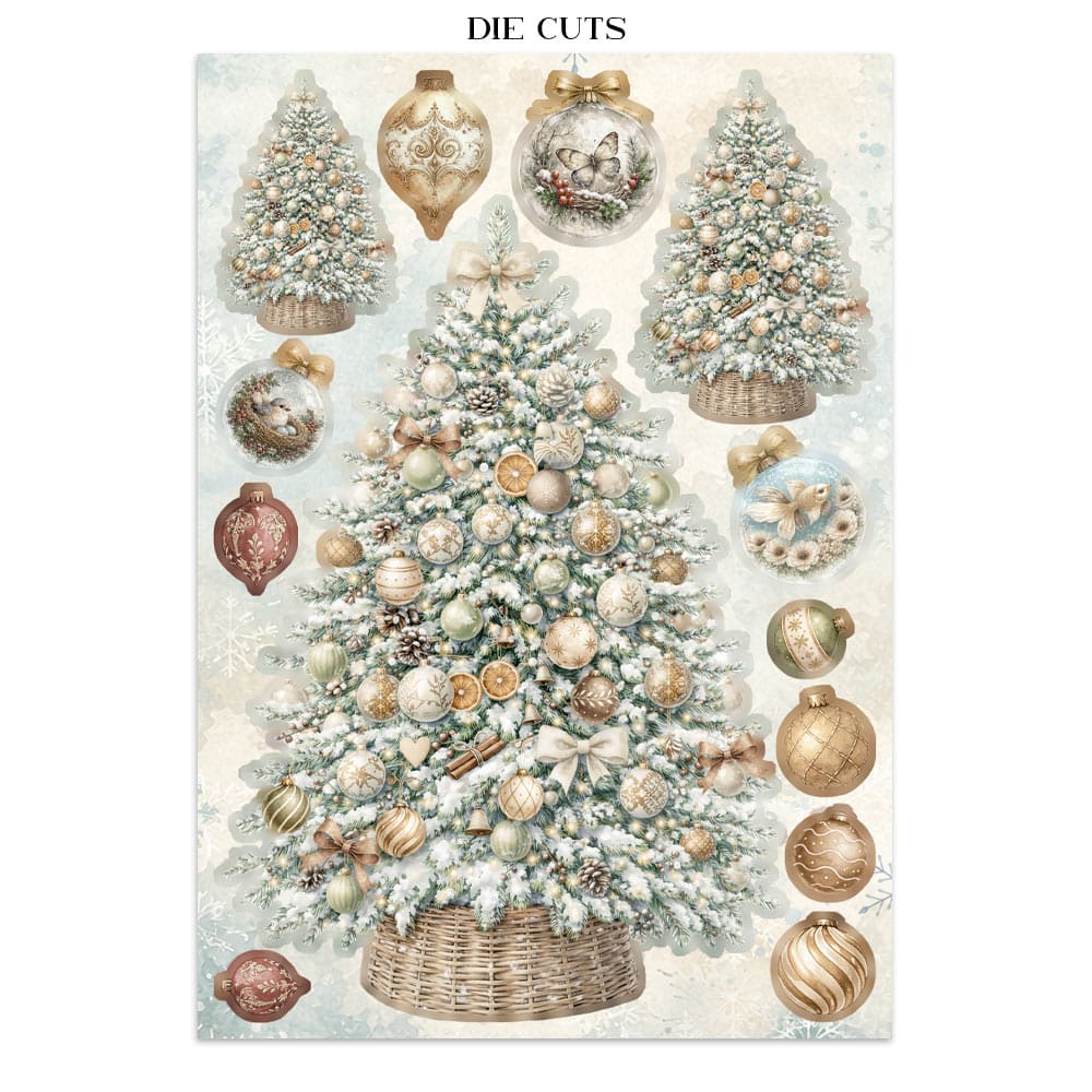 Focus points - Junk Journal - White Christmas