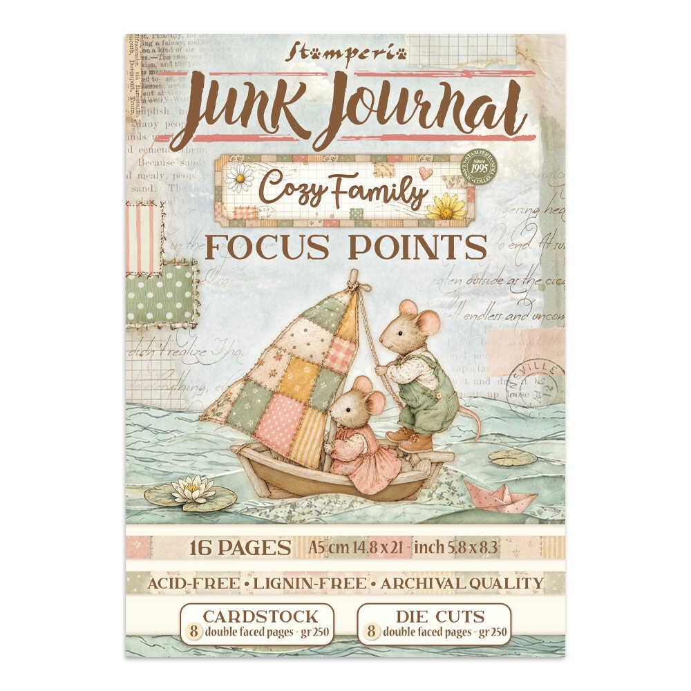 Focus points - Junk Journal - Cozy Family
