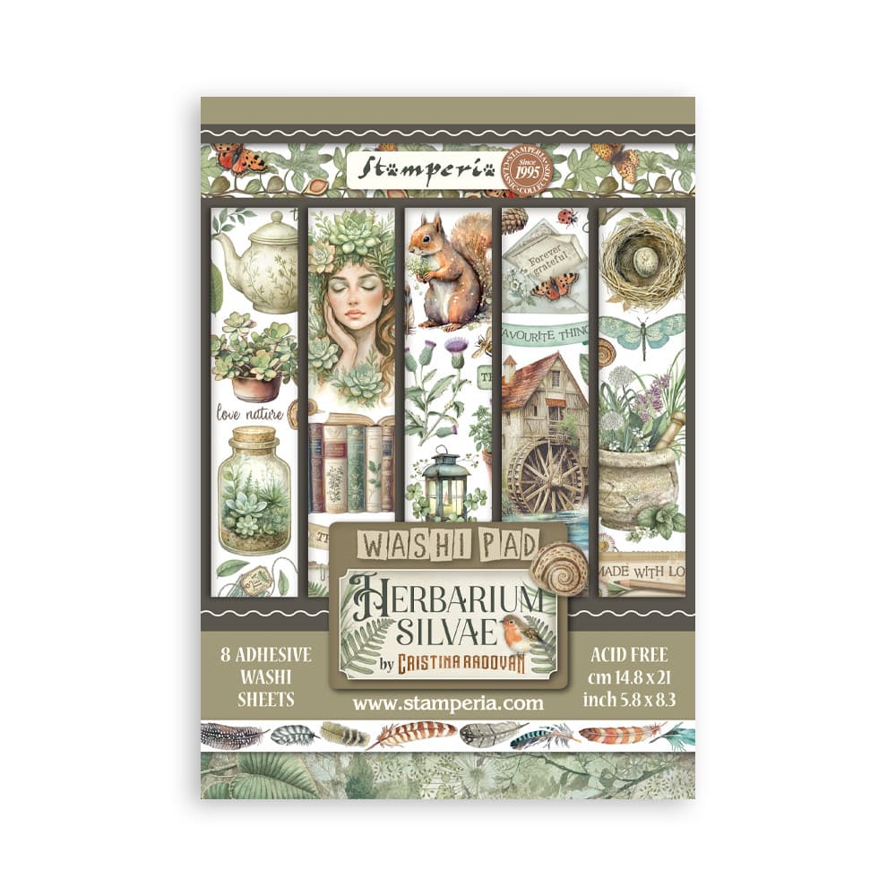 Washi pad - Herbarium Silvae