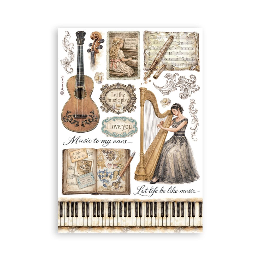 Washi pad - Symphony