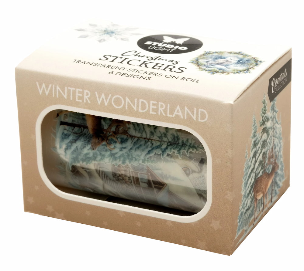 Sticker Pet Tape - Pre-cut - Winter Wonderland 60 mm