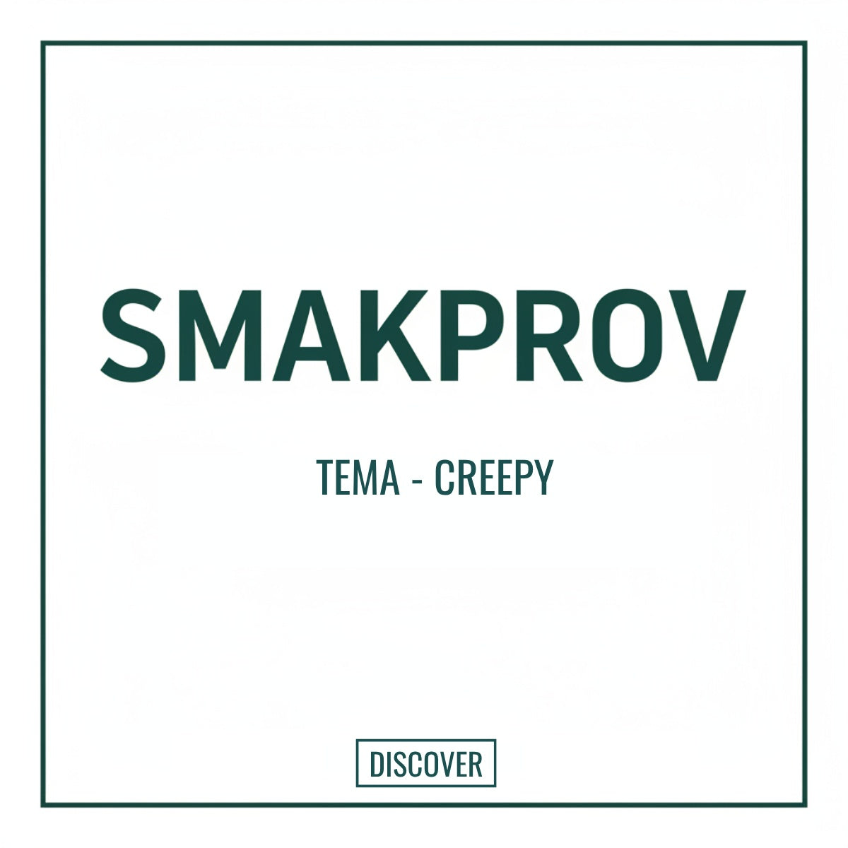 Godispåse - Smakprov på Creepy
