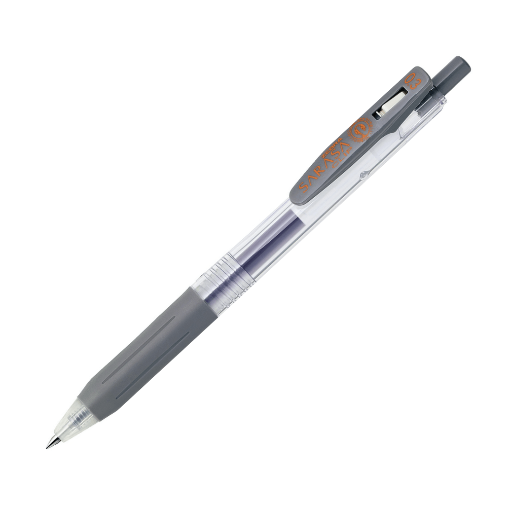 Sarasa Clip 0,3 Gelpenna - Gray