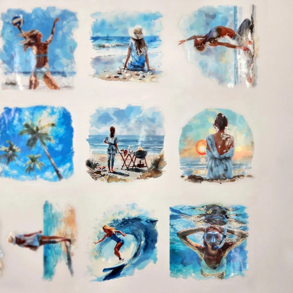 Pet Tape Pre-cut - MIC - Seabound Souls 70 mm