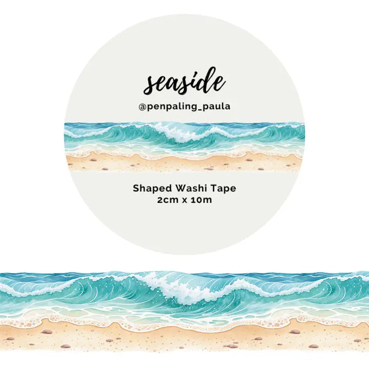 Washi tape - Shaped 20 mm - Seaside