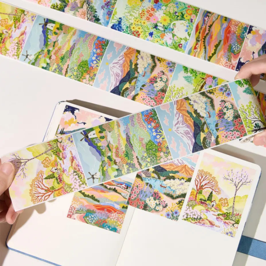 Clear Tape - Spring Canvas - 75 mm