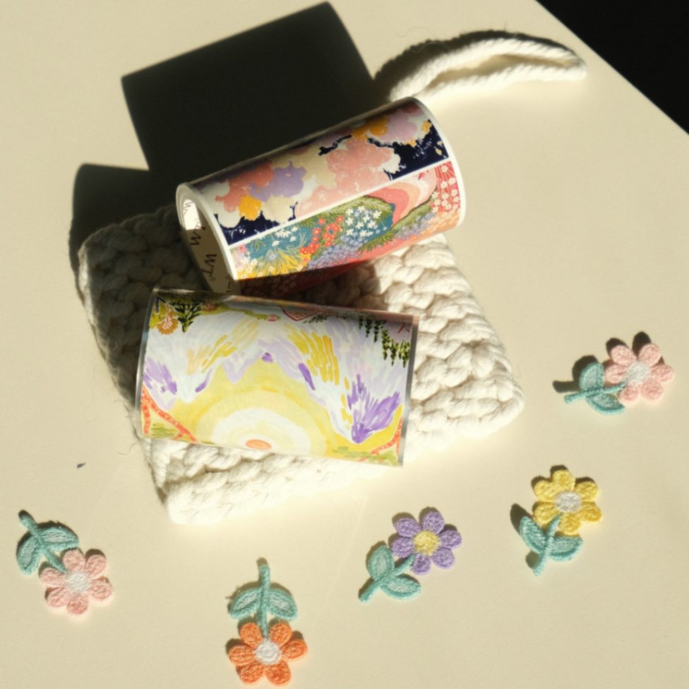 Clear Tape - Spring Canvas - 75 mm