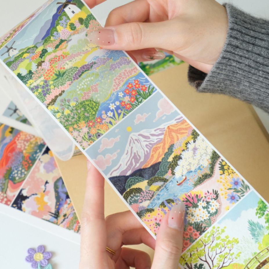 Washi Tape Spring Canvas - 75 mm