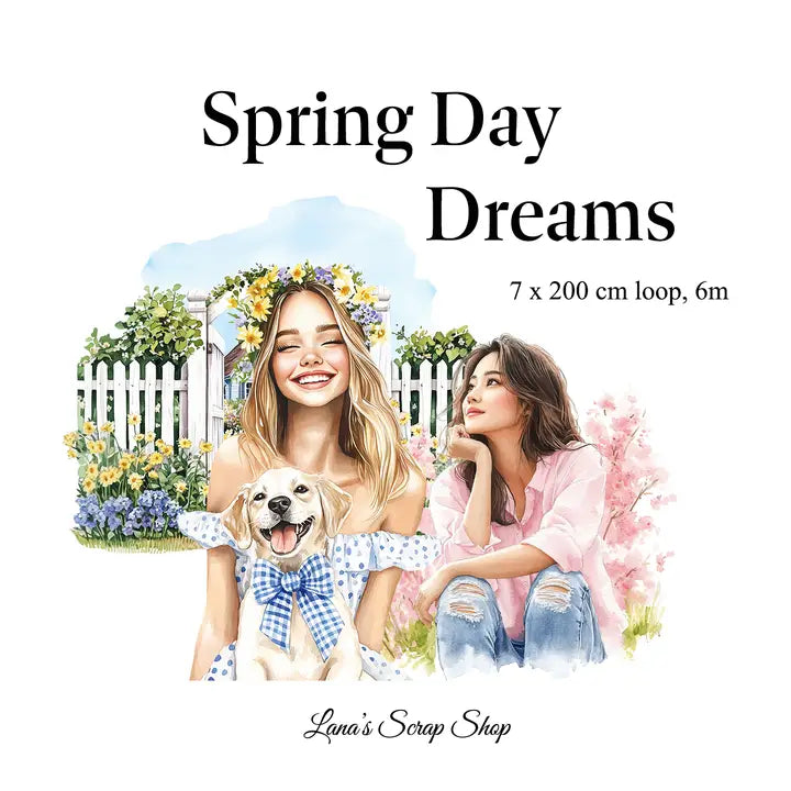 Pet Tape - Lana - 70 mm - Spring Day Dreams