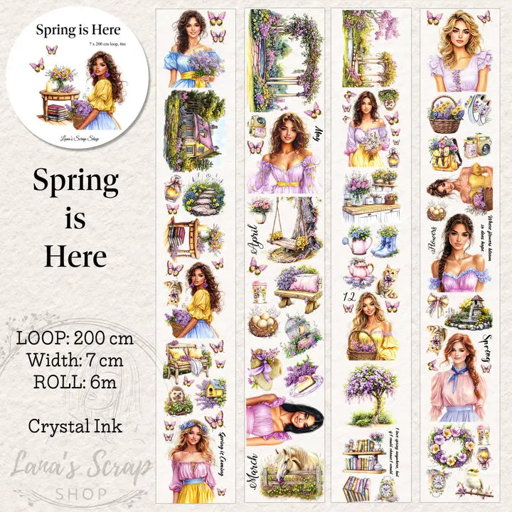 Pet Tape - Lana - 70 mm - Spring Is Here