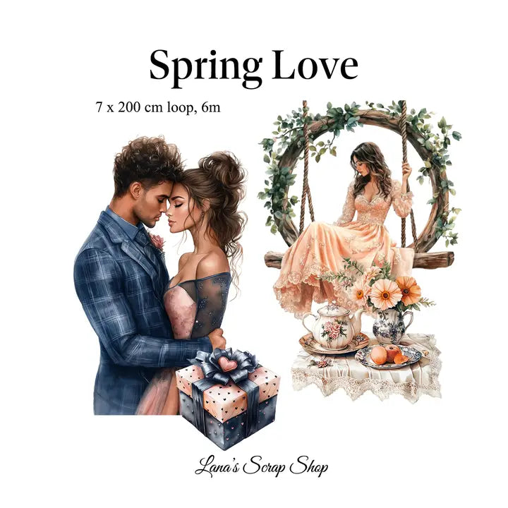 Pet Tape - Lana - 70 mm - Spring Love