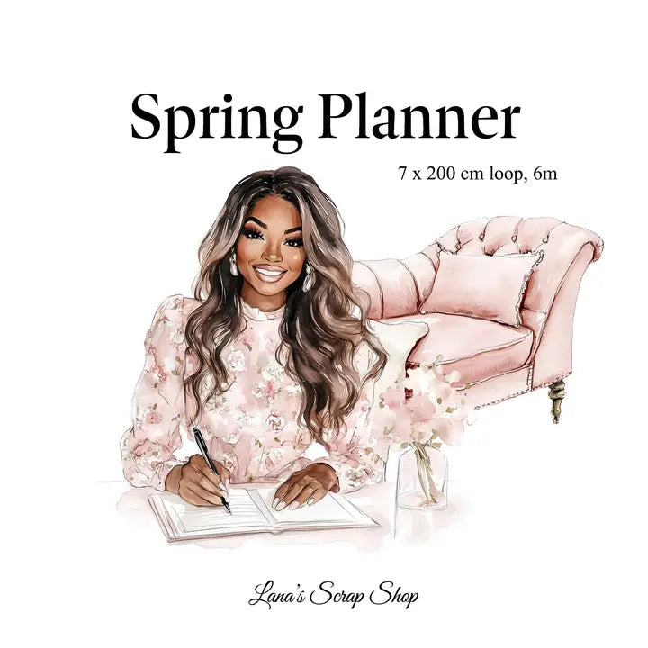 Pet Tape - Lana - 70 mm - Spring Planner