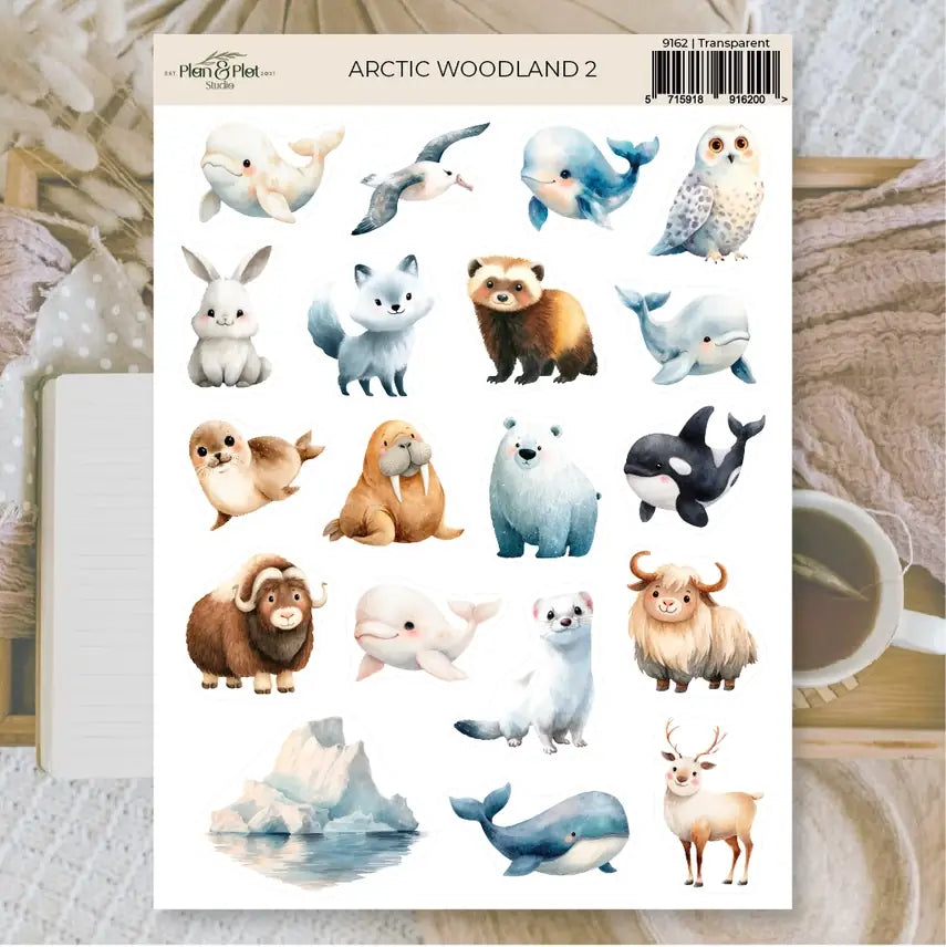 Stickers Plan & Plot Studio Vinyl - Arctic Woodland 2