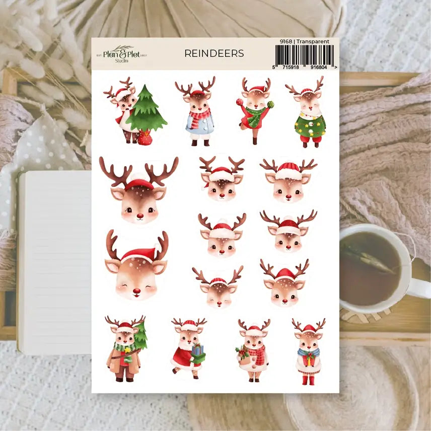 Stickers Plan & Plot Studio Vinyl - Reindeers
