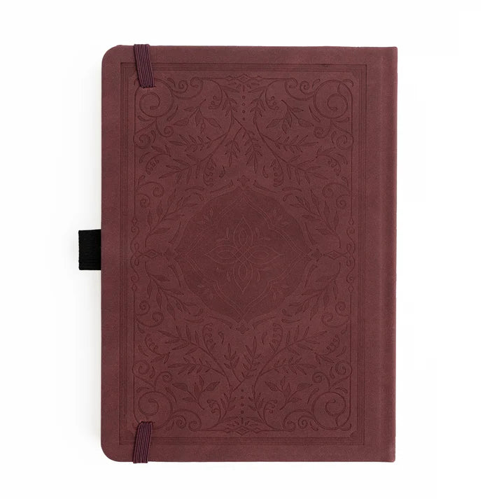 Dotted Notebook - A5 - Storybook in Plum